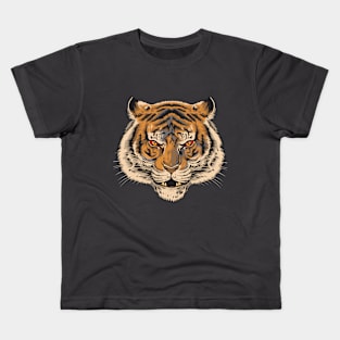 Tiger Head Kids T-Shirt